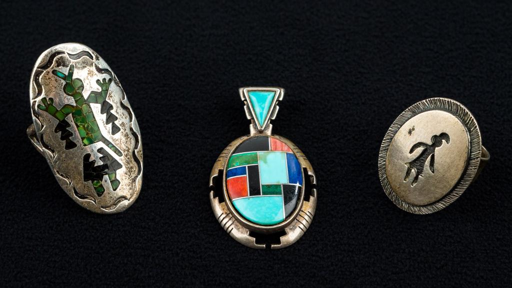 Vintage Native American Silver Collection (1 of 7)