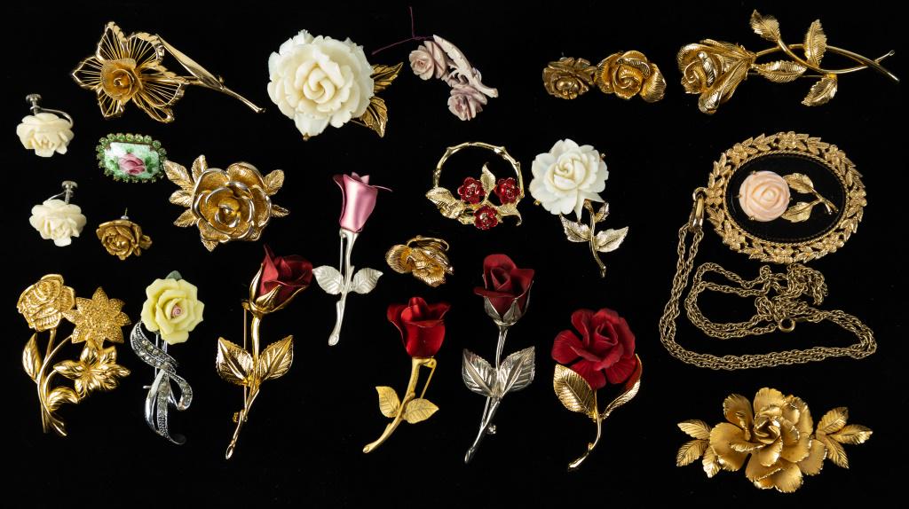 Vintage "Castlecliff" and Rose Jewelry Collection (1 of 2)