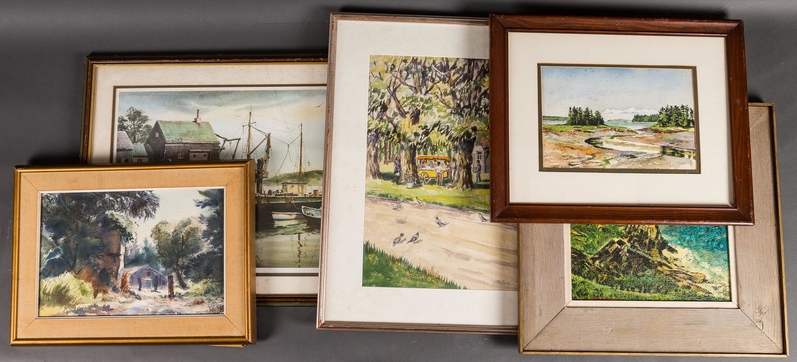 Artwork Group / Watercolor, Oil and Prints (5) (1 of 6)