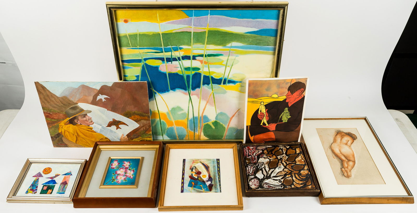 Mixed Media & Other Artwork (8 pcs) (1 of 9)