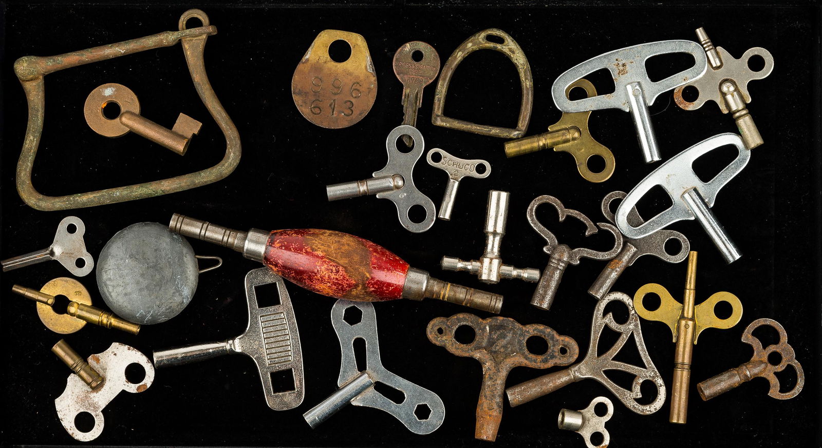 Clock, Railroad and Other Keys (1 of 4)