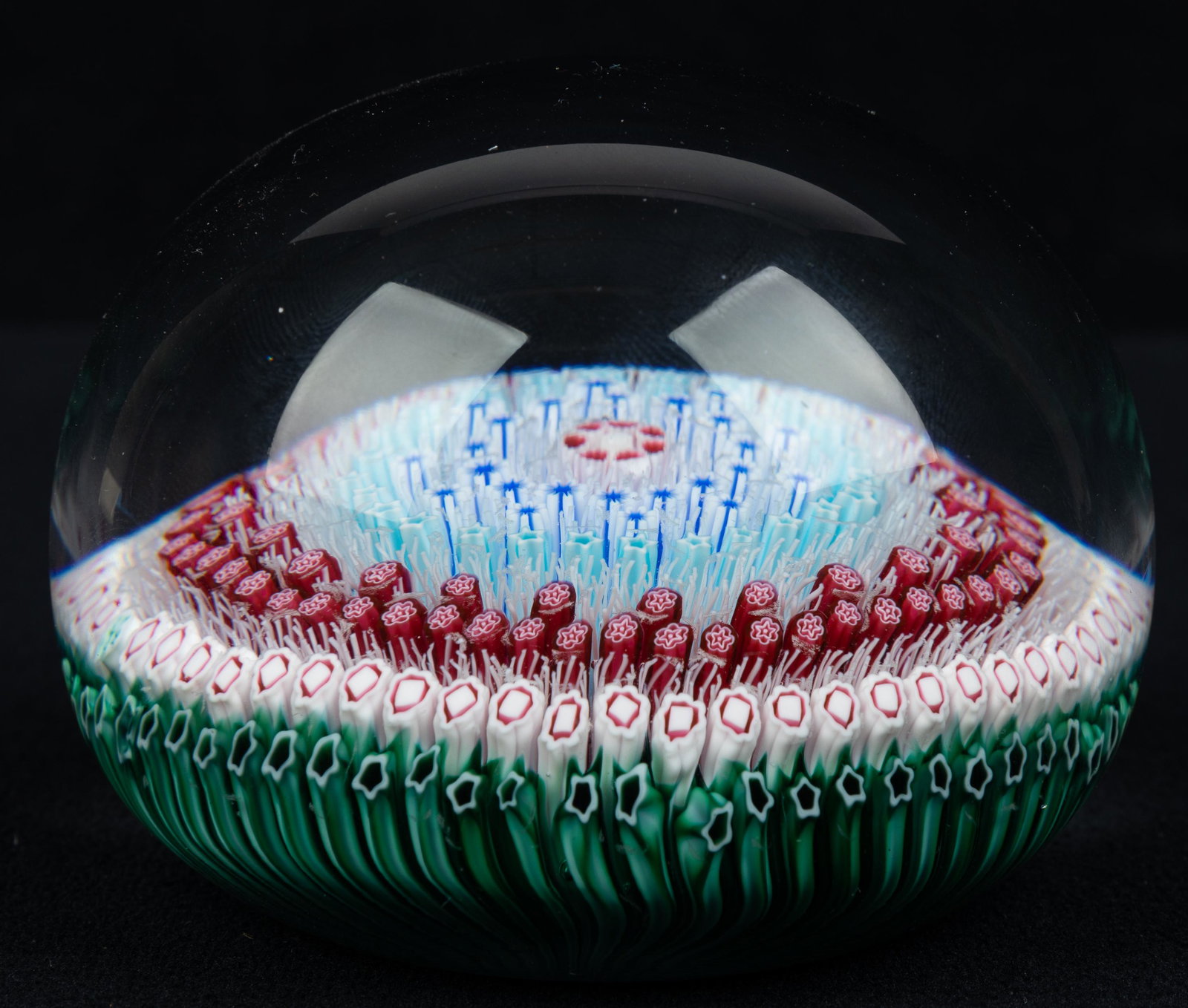 Baccarat Millefiori Cane Paperweight (1 of 4)