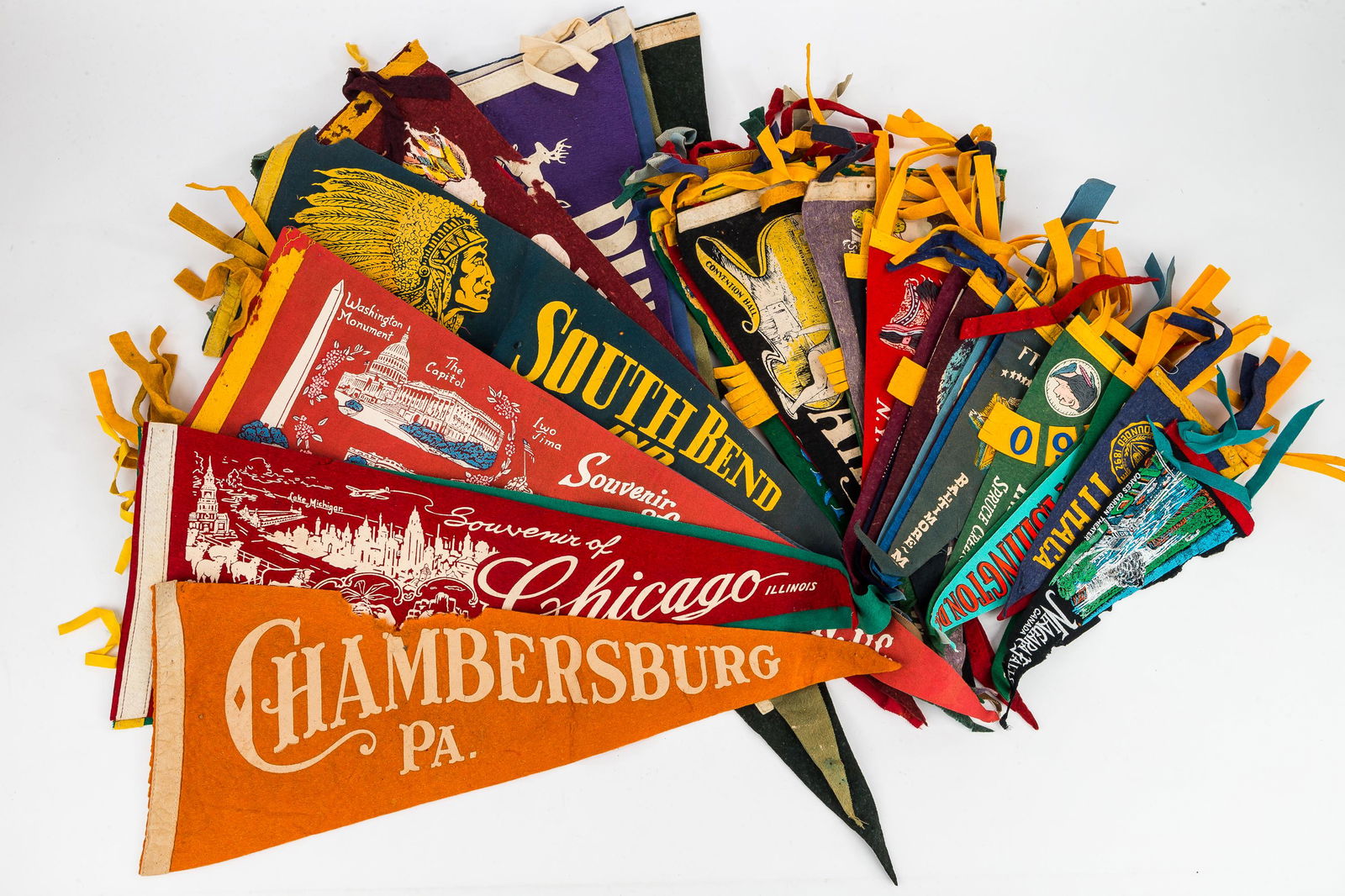 Vintage Souvenir Pennants (1 of 5)