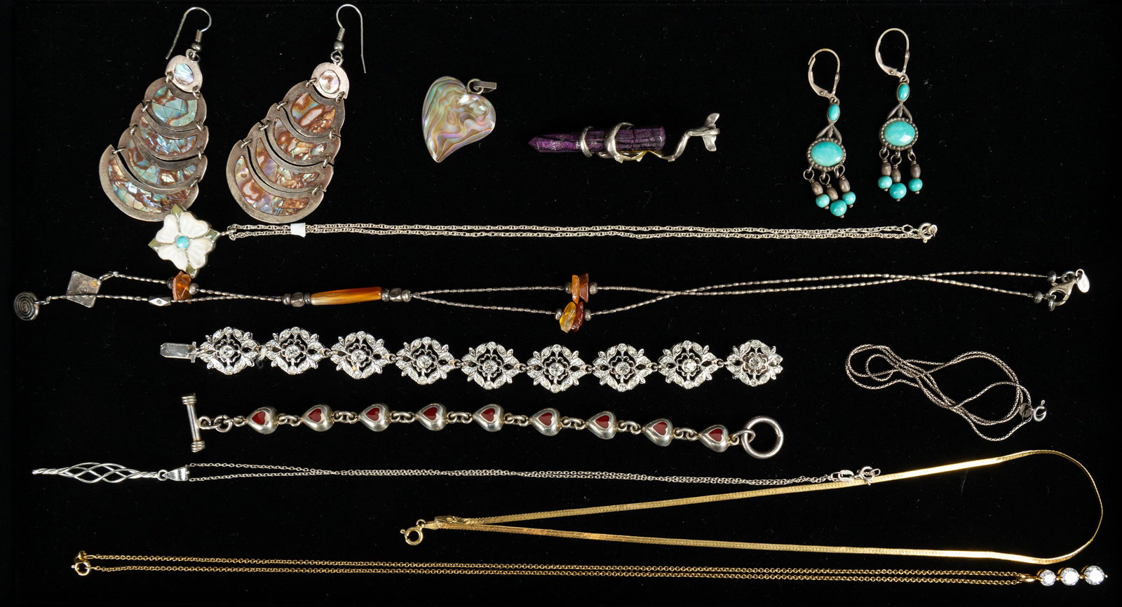 Sterling Silver, Gold Plate Jewelry (1 of 5)