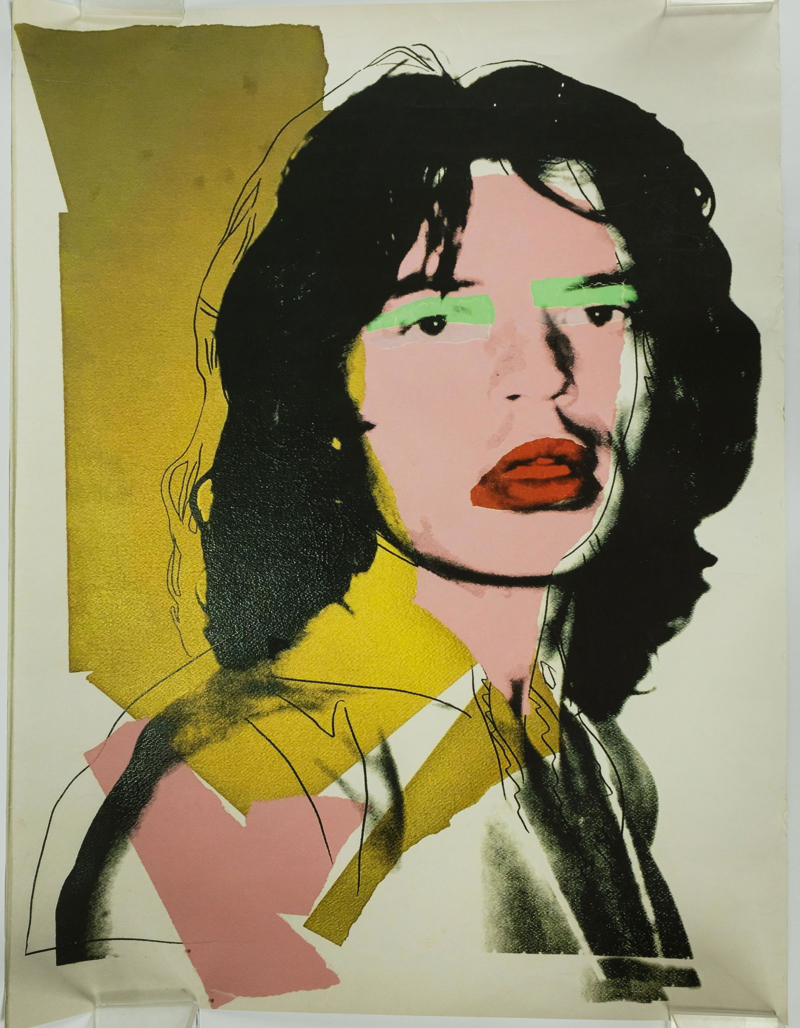 Andy Warhol Mick Jagger Print (1 of 1)