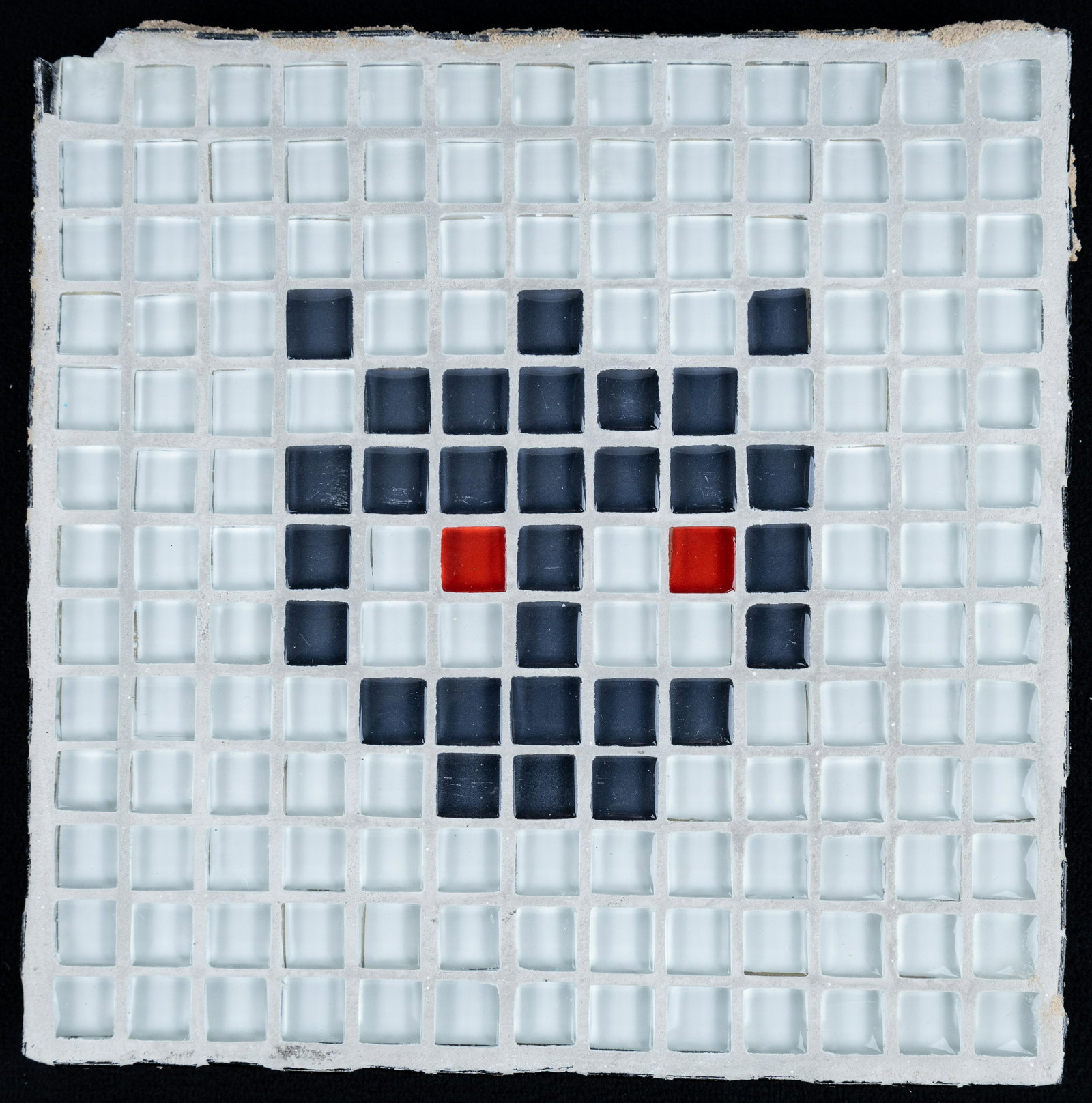 Space Invader Mosaic Artwork Tile (1 of 3)