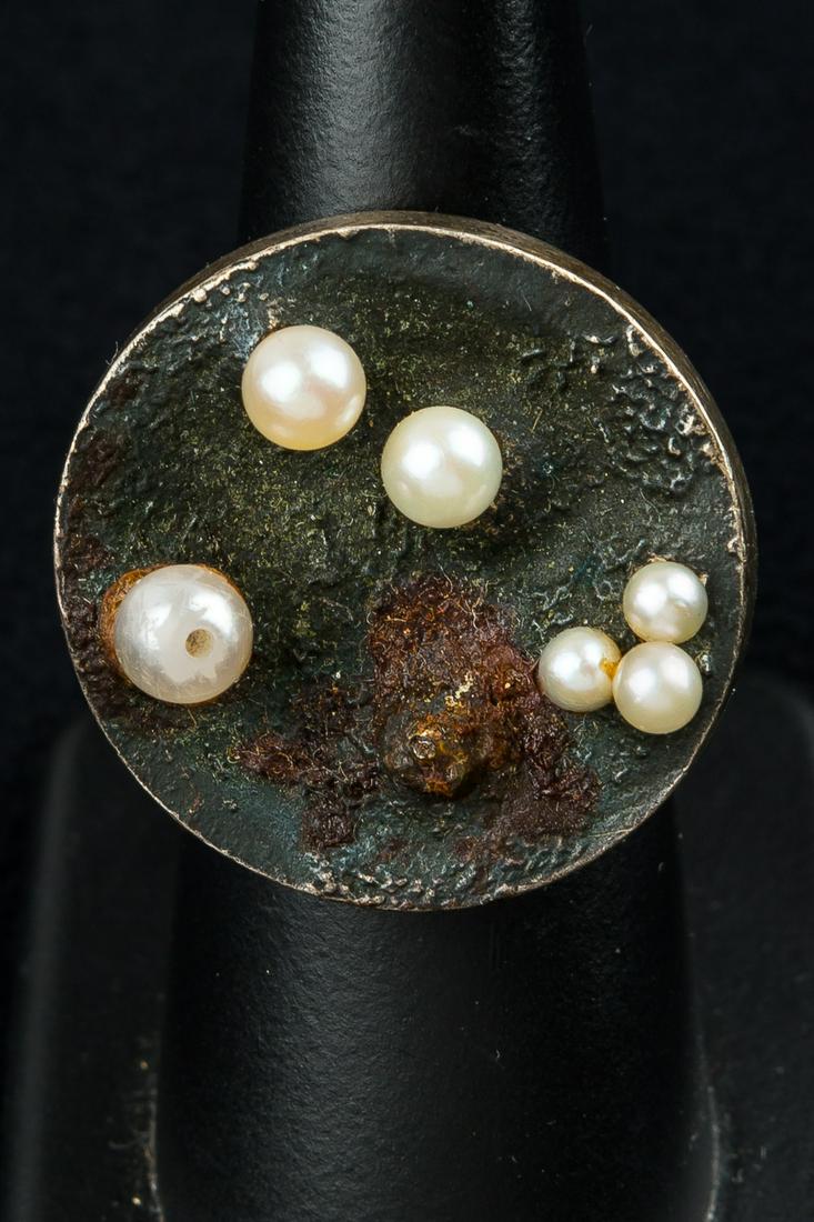 Modernist Sterling Ring (1 of 5)