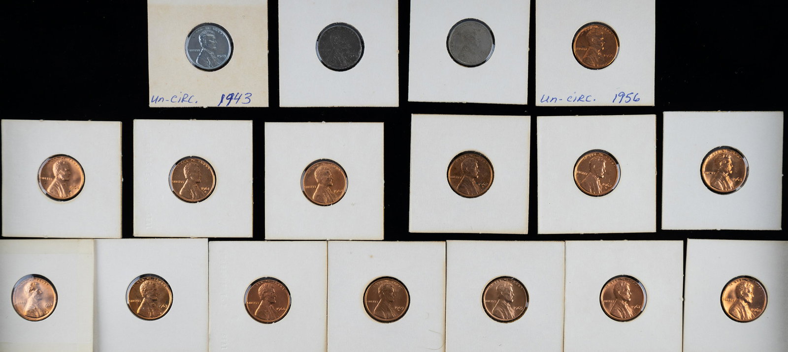 Uncirculated US Pennies (1 of 3)