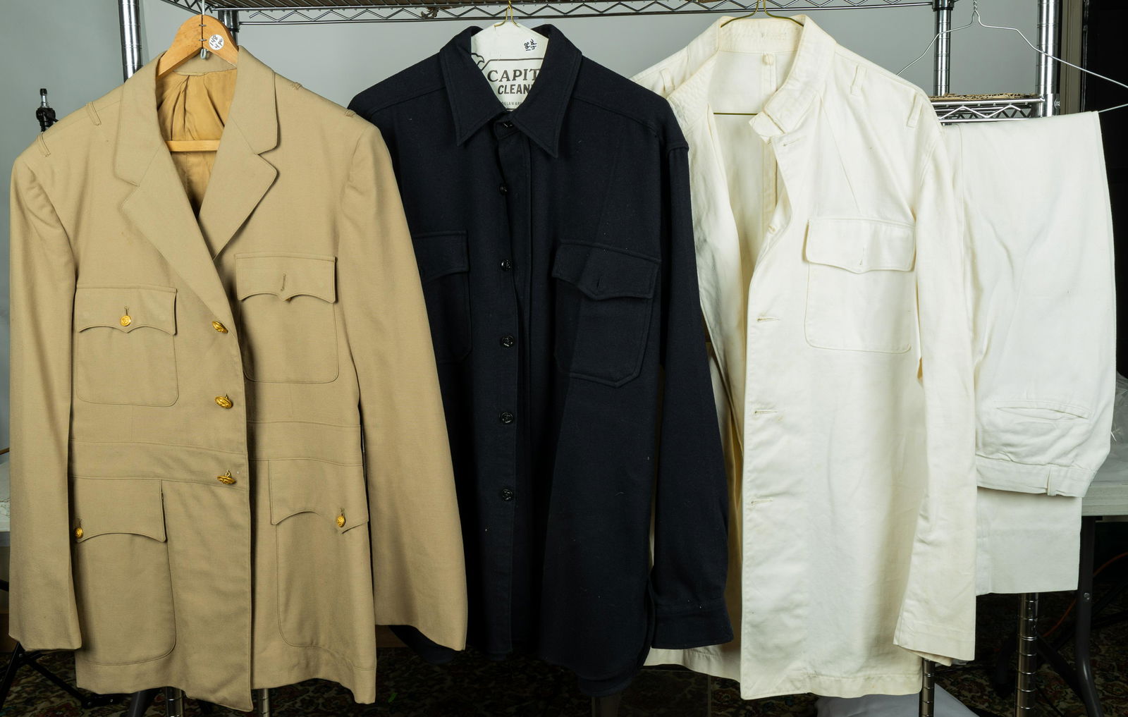 Vintage Navy Officer Seagoing Uniform (4 pc) (1 of 13)