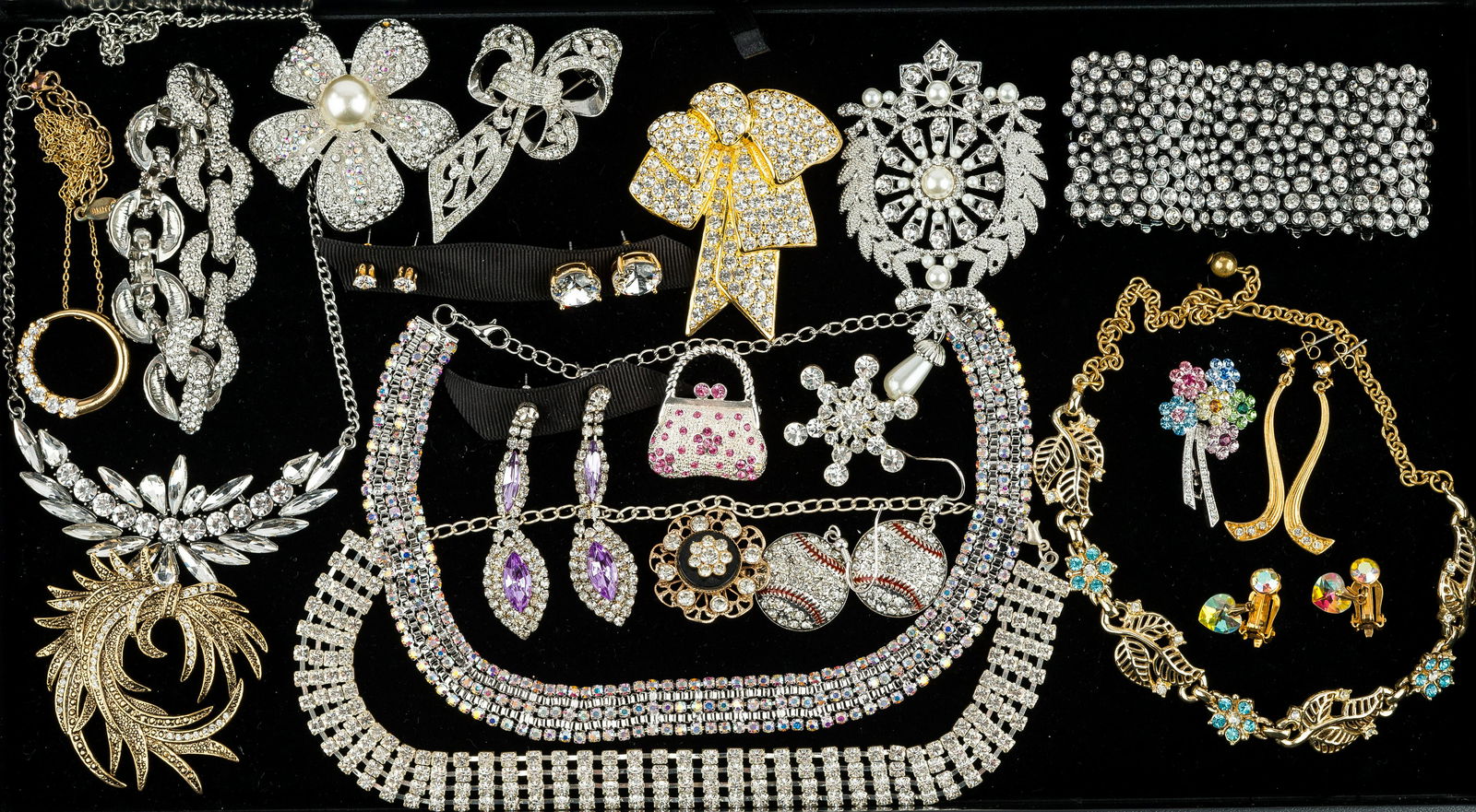 Rhinestone Costume Jewelry (1 of 6)