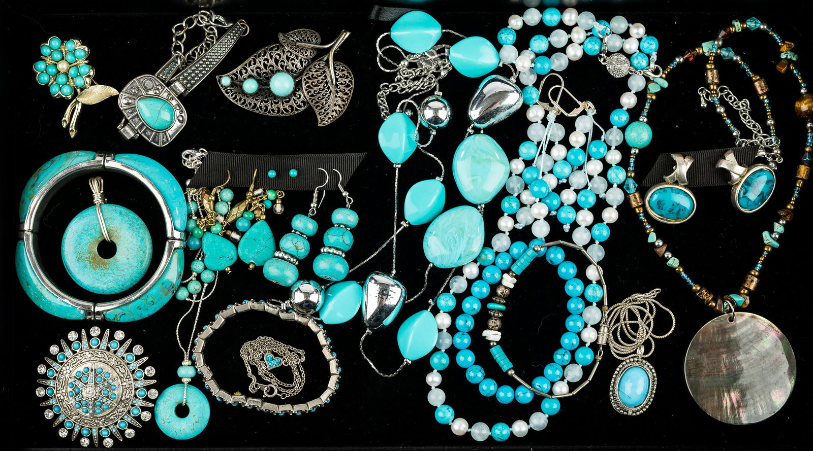 Faux turquoise shop jewelry