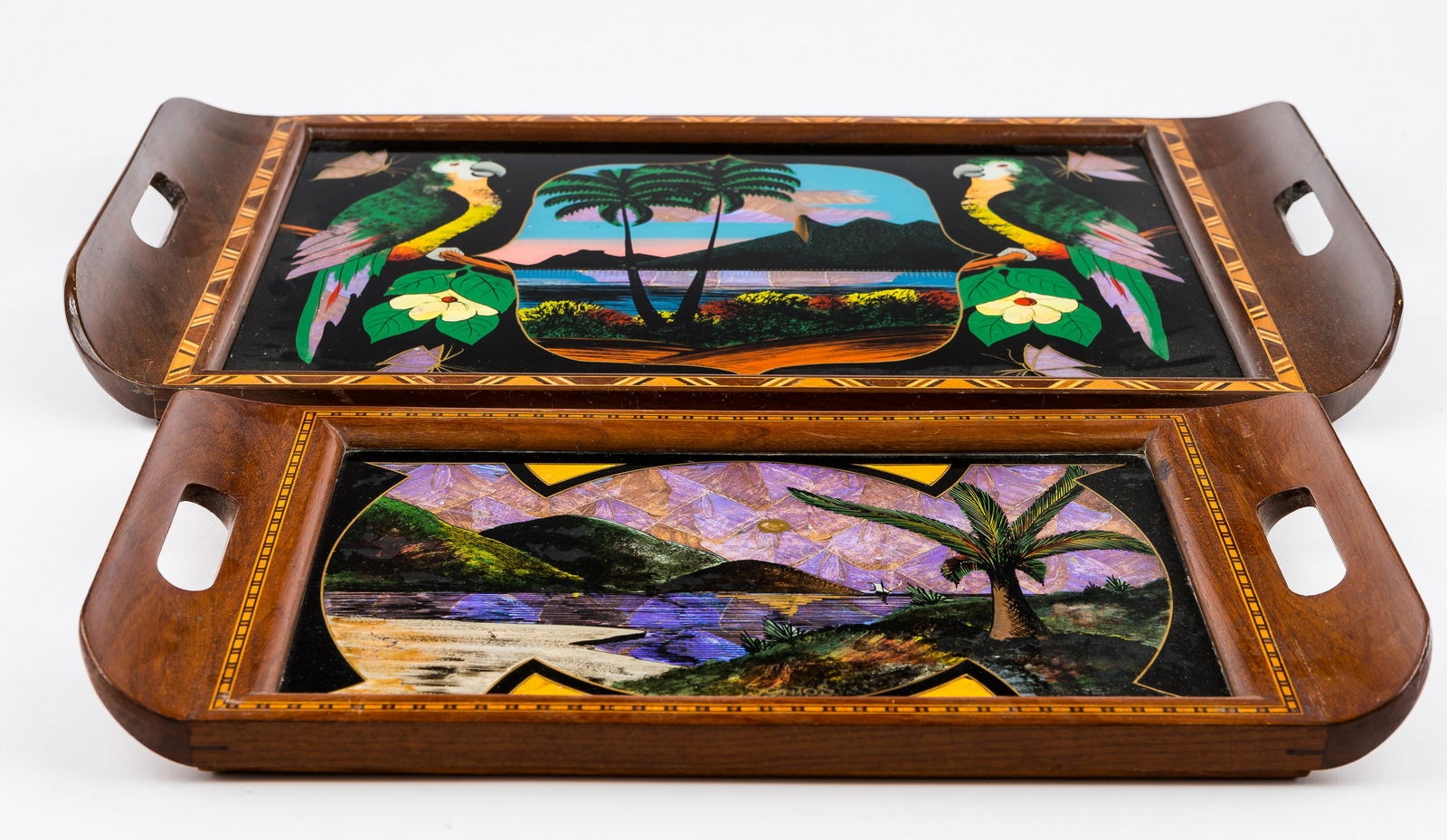 Art Deco Butterfly Wing Trays (1 of 5)