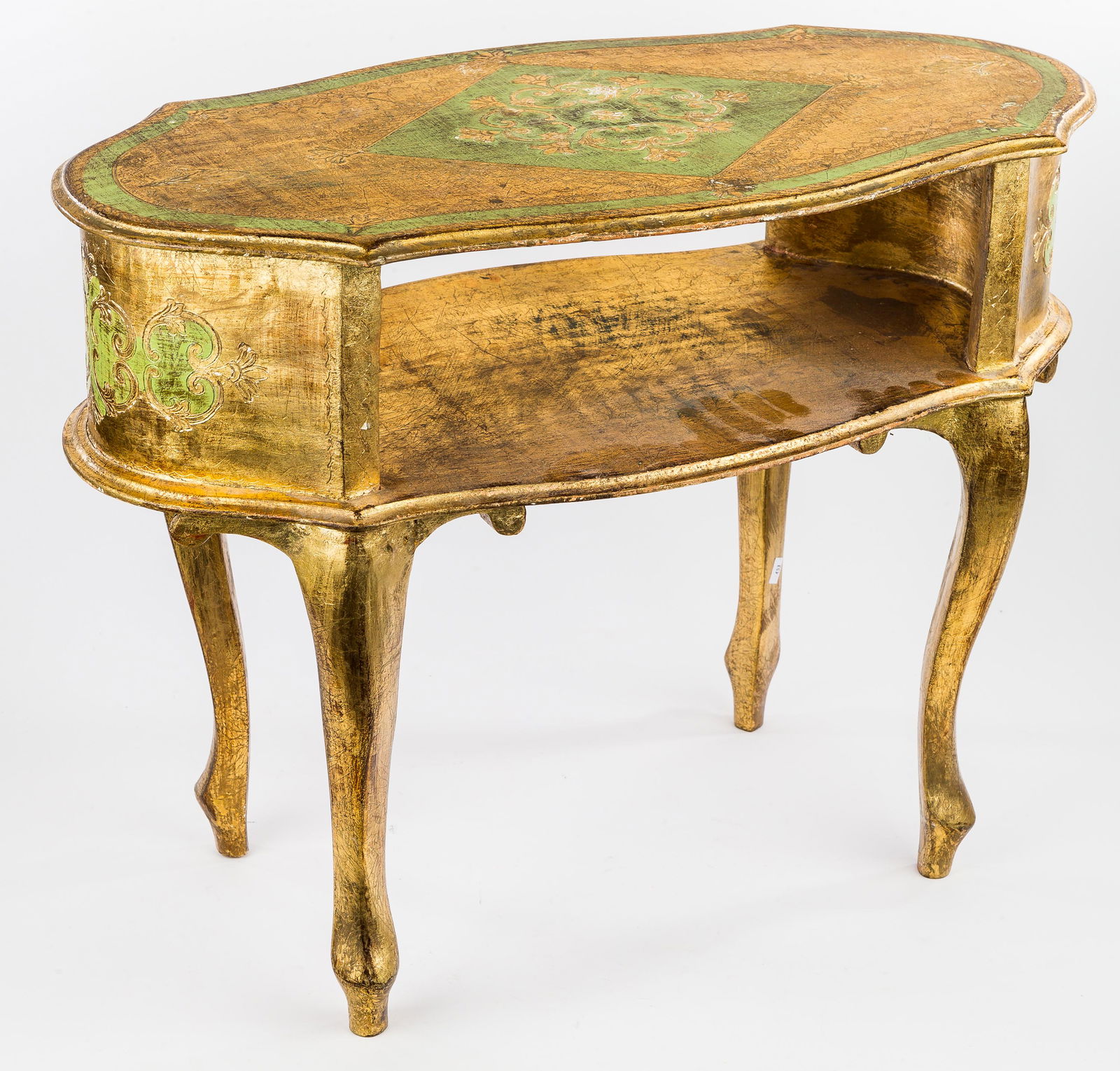 Vintage Painted Dessert Serving Table (1 of 6)