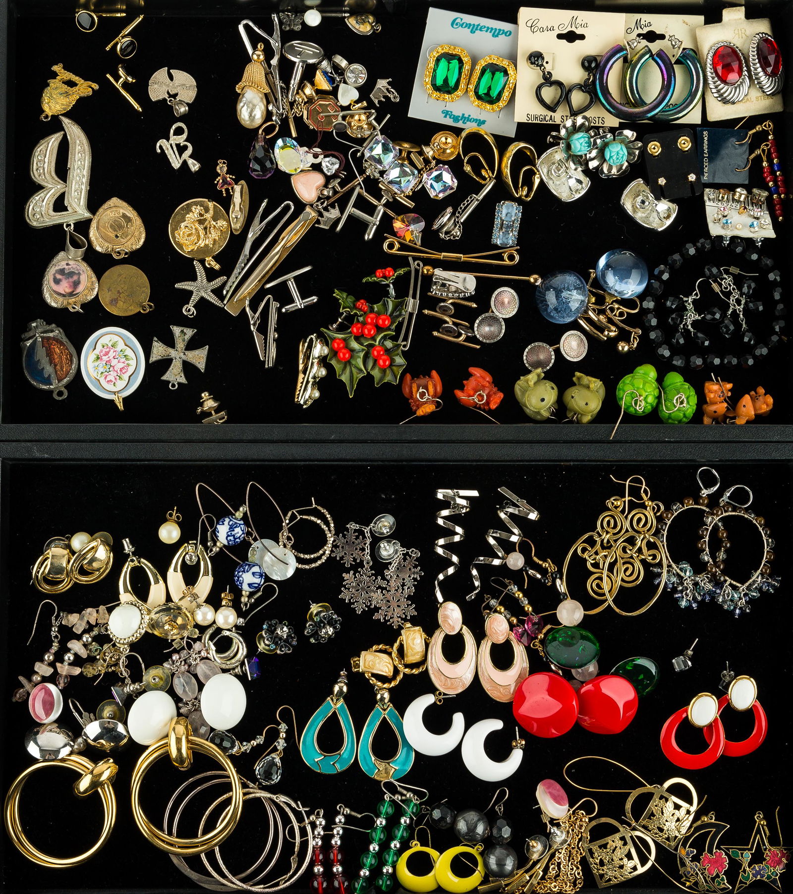 Costume Jewelry Earrings, Pendants (1 of 3)