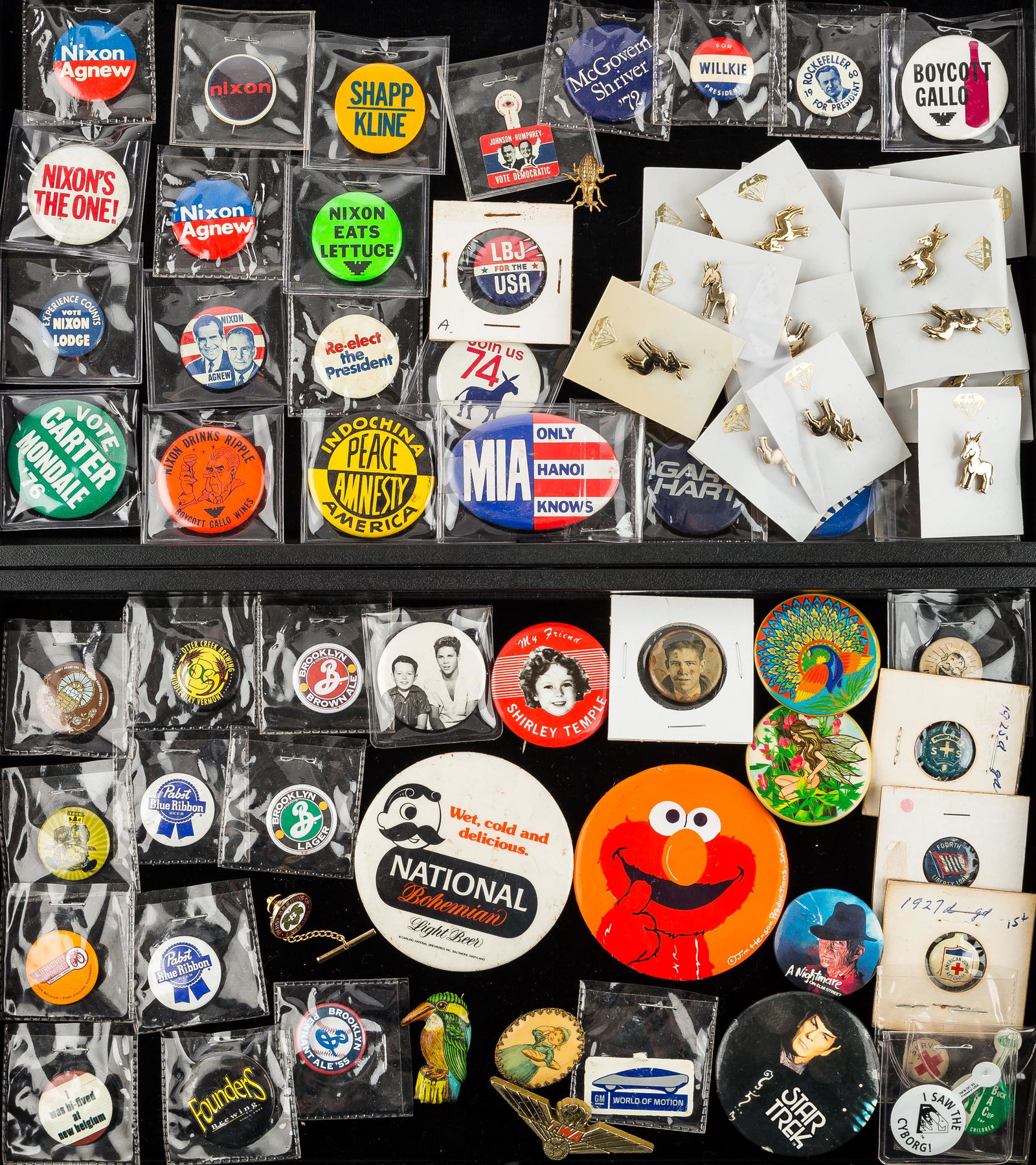 Political, Beer & Pop Culture Pins (1 of 7)