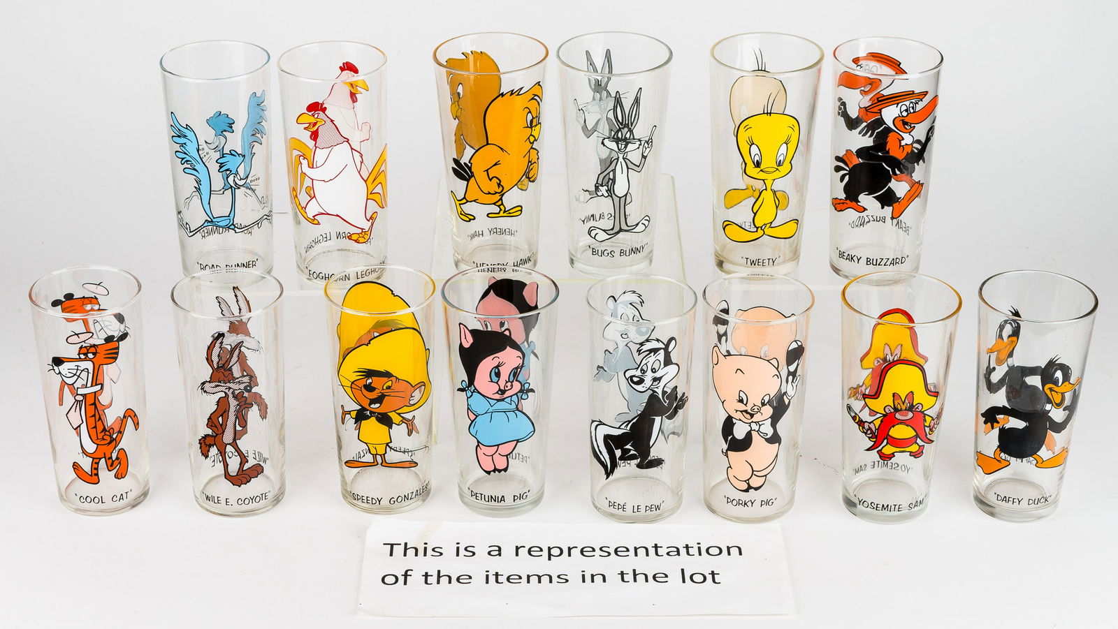 Pepsi Looney Toons Drinking Glasses (1 of 5)