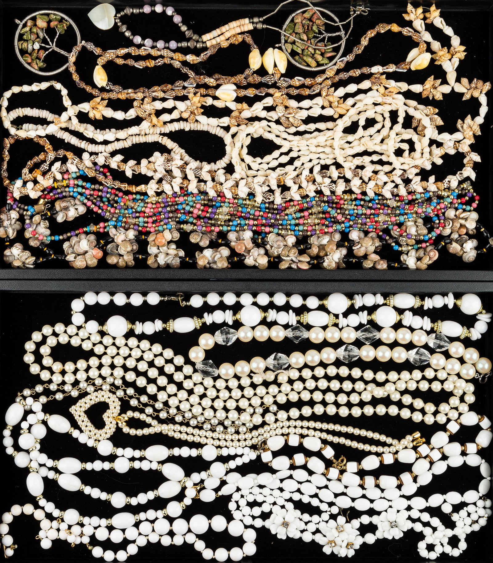 Shell, Faux Pearl & Other Necklaces (1 of 3)