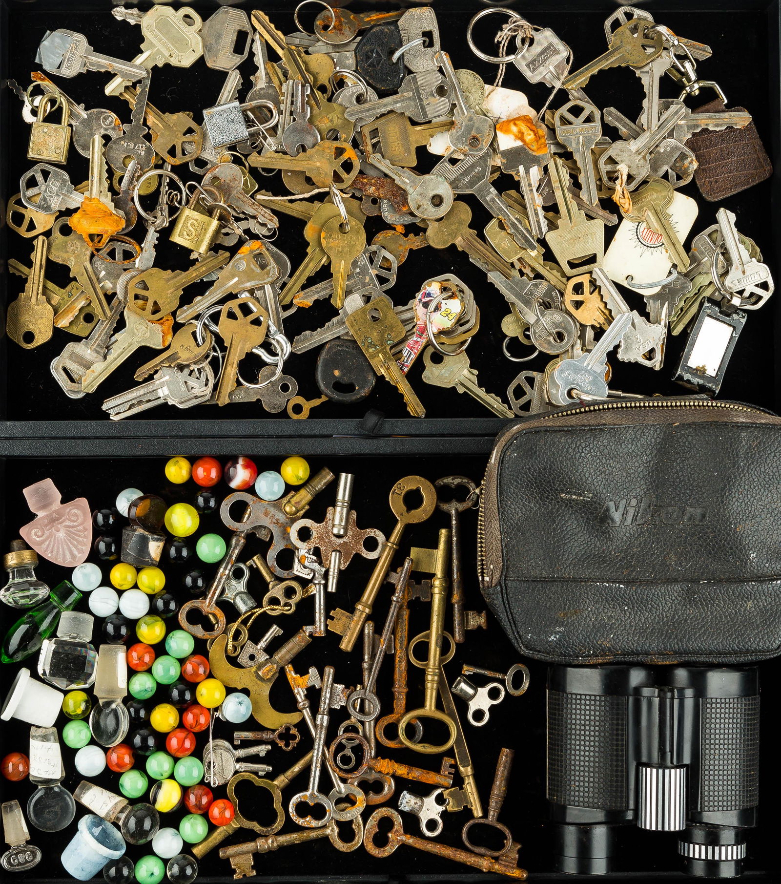 Key, Marbles, Stoppers and Binoculars (1 of 5)