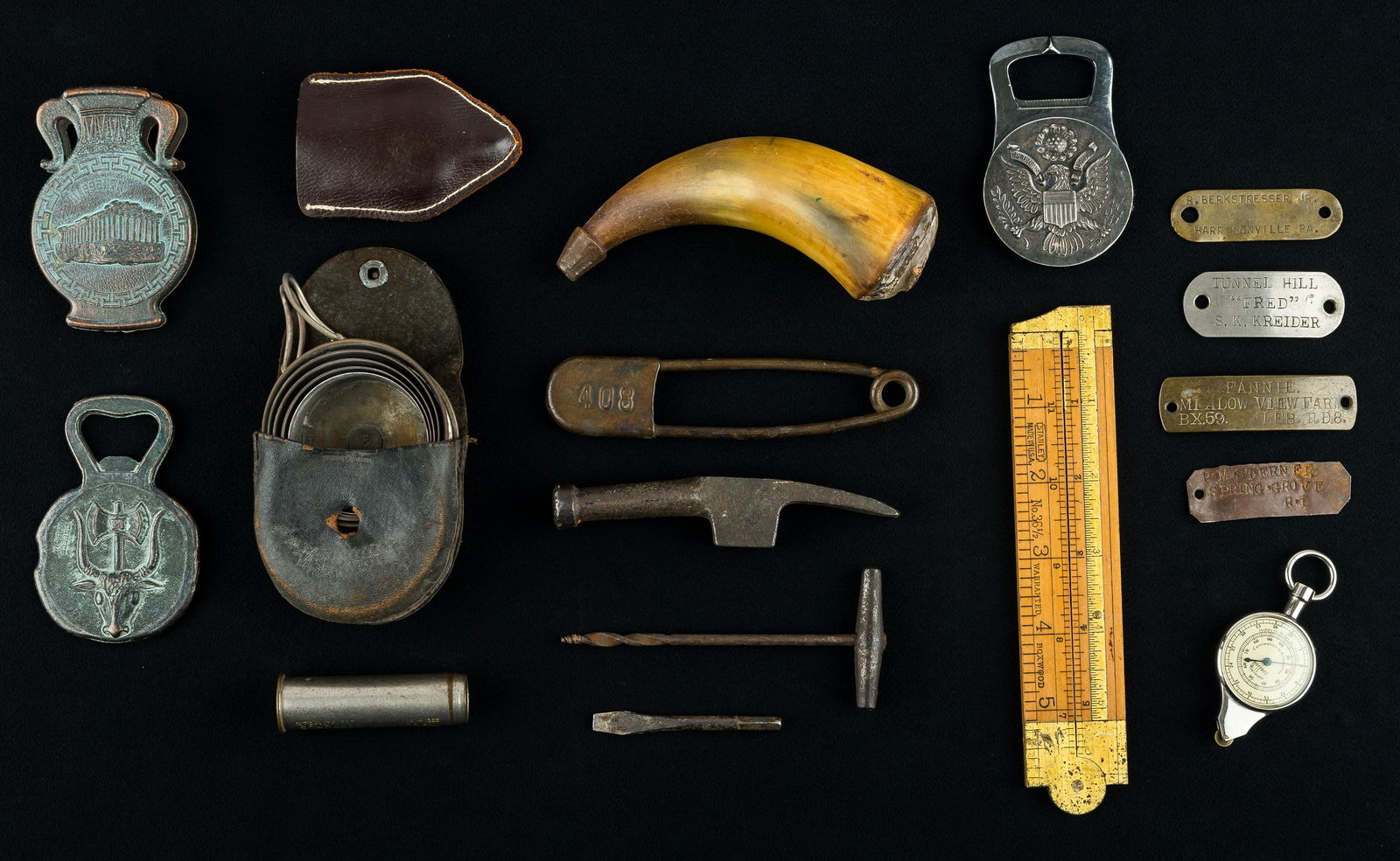 Antique & Vintage Desk, Travel Items (1 of 13)