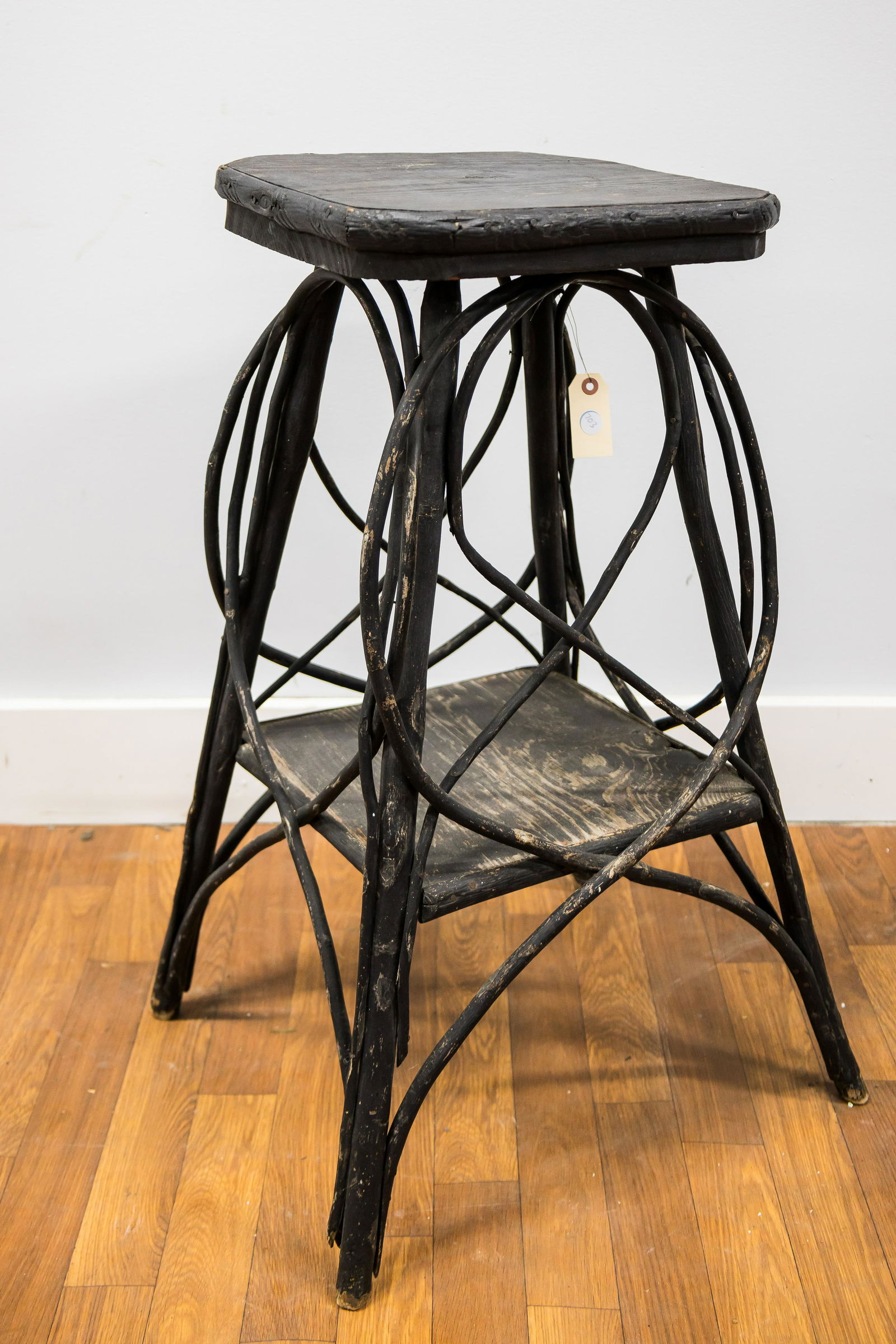 Painted Bent Wood Stand (1 of 3)