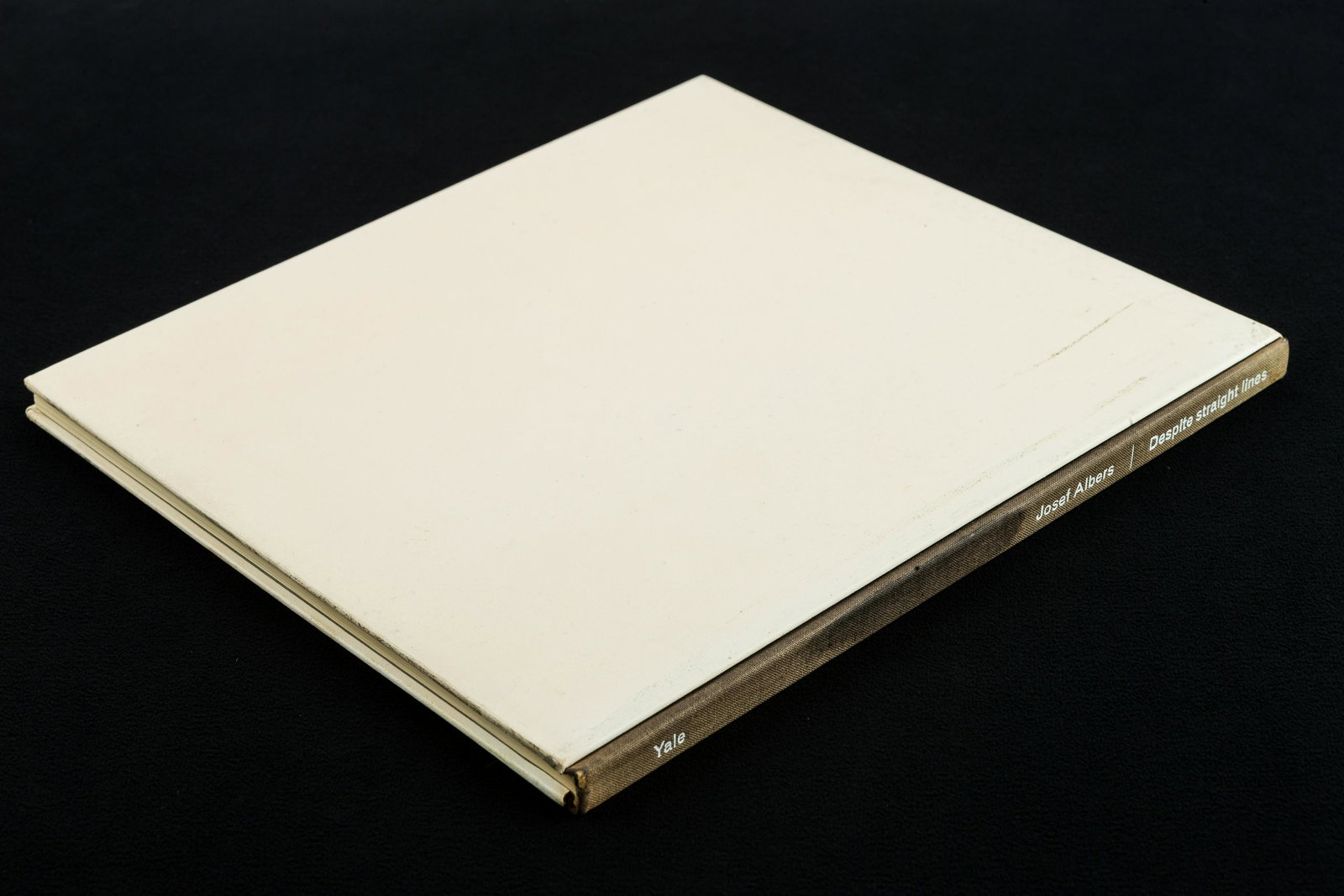 Bucher / Albers "Despite Straight Lines" Book: This is a book "Despite Straight Lines: An Analysis of his Graphic Constructions" by Francois Bucher (Swiss, 1927 - 1999) and captions by Josef Albers (German, 1888 - 1976), New Haven and London: Yale