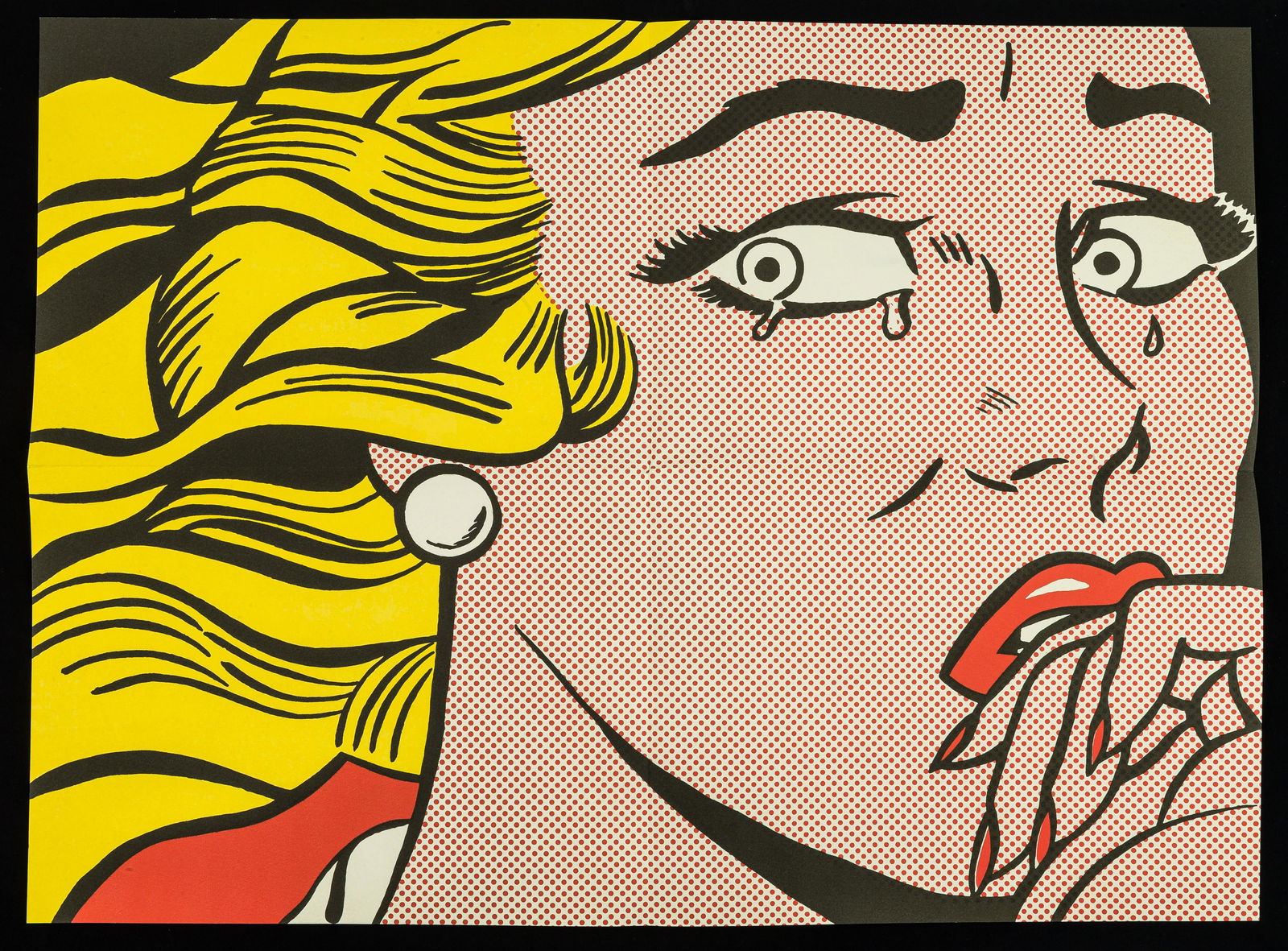 Roy Lichtenstein "Crying Girl" by Castelli Gallery (1 of 4)