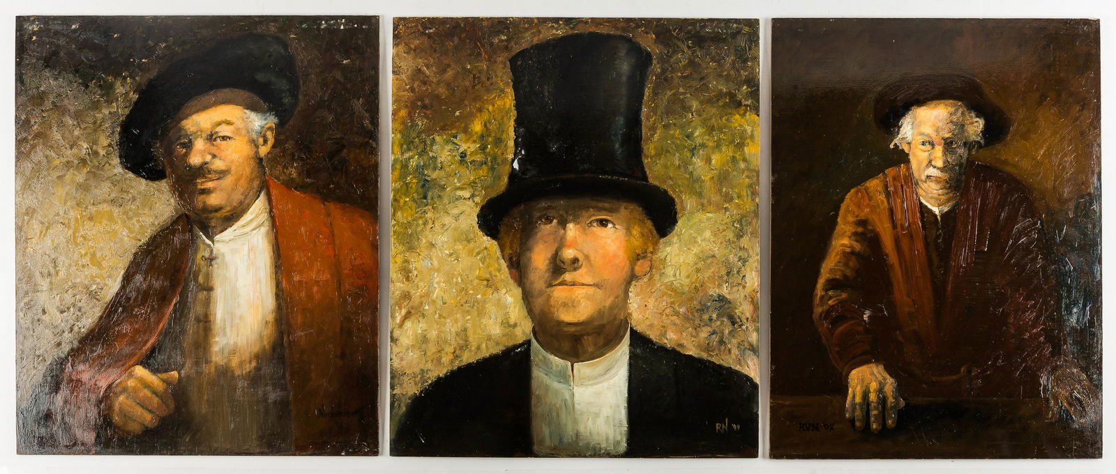 Richard Neubauer (1930-13) Oil on Board (3) (1 of 9)