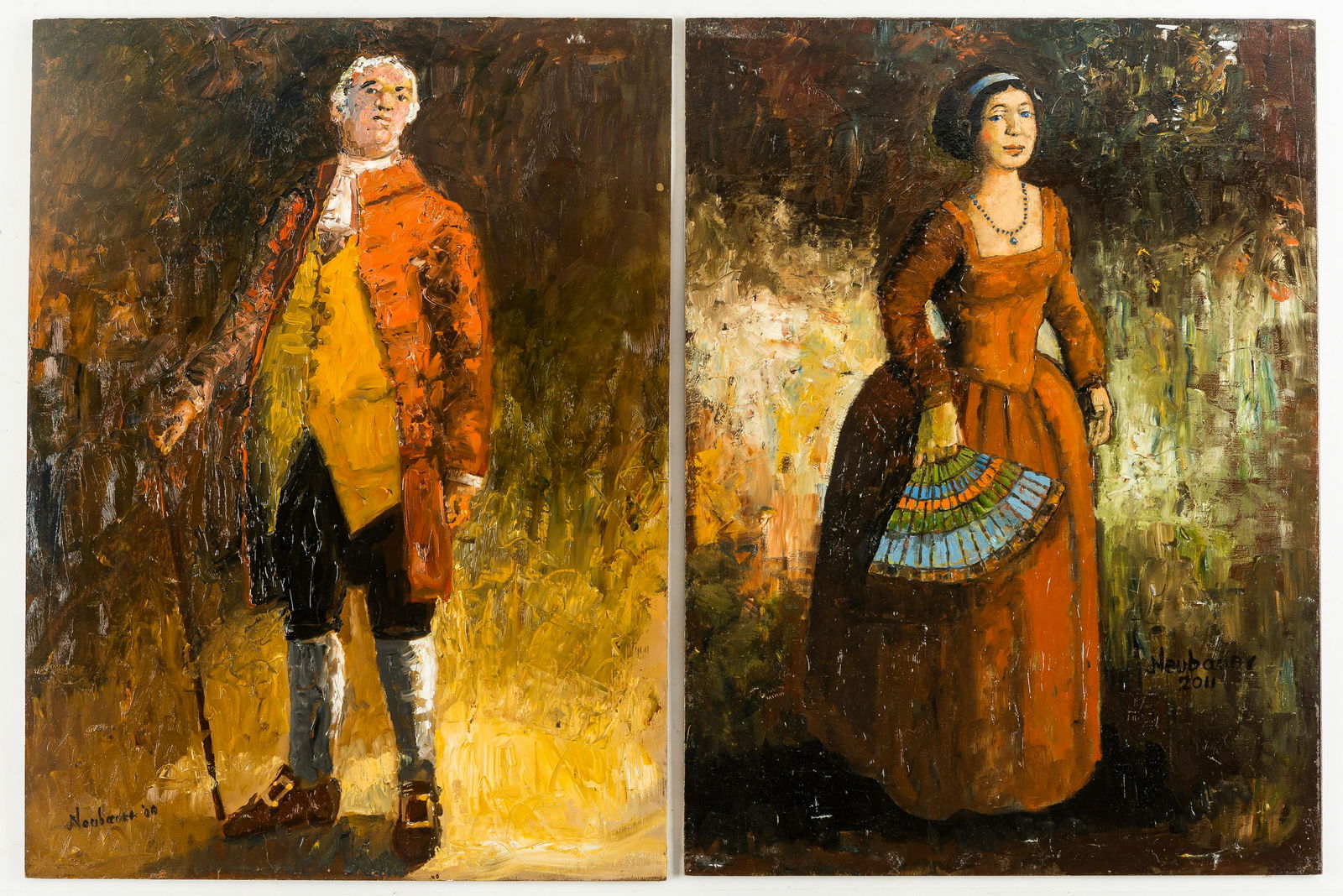 Richard Neubauer (1930-13) Oil on Board (2) (1 of 7)