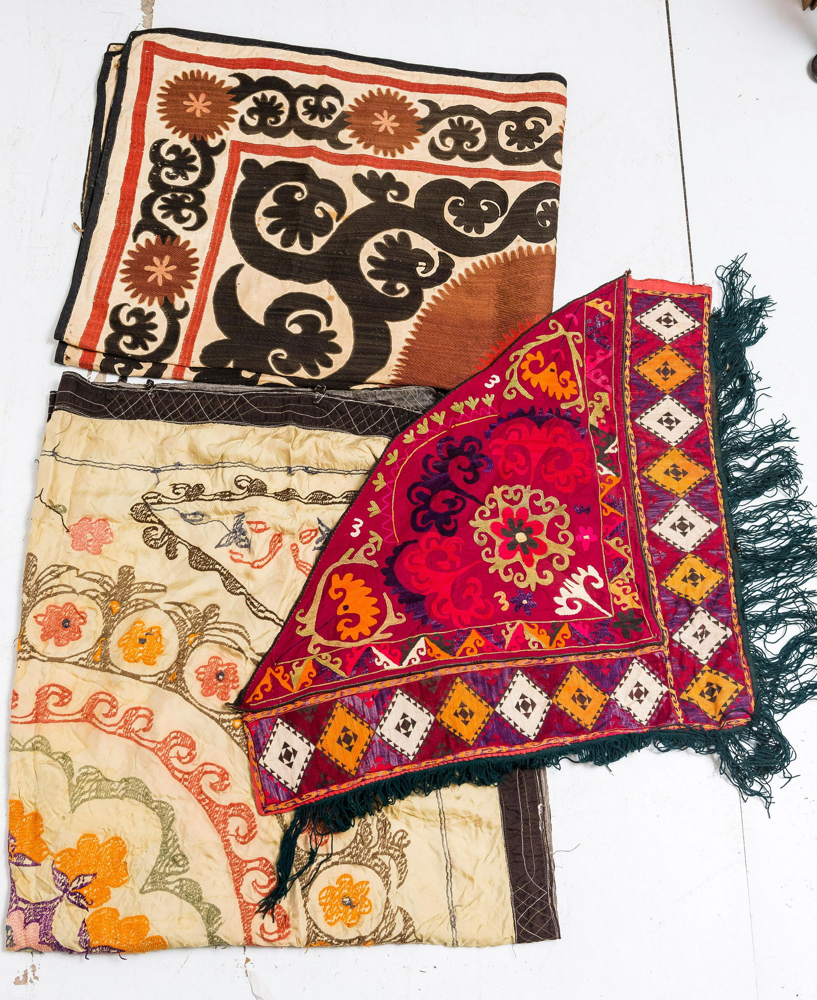 Floral Tapestries & Shawl, Antique (1 of 11)