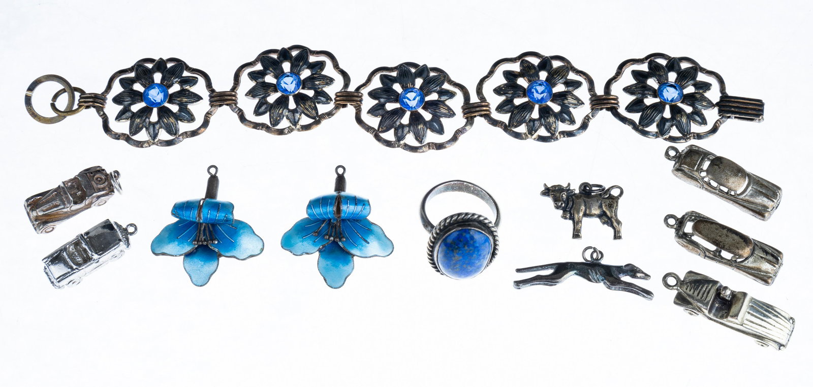 Vintage Sterling Eclectic Estate Jewelry (1 of 3)