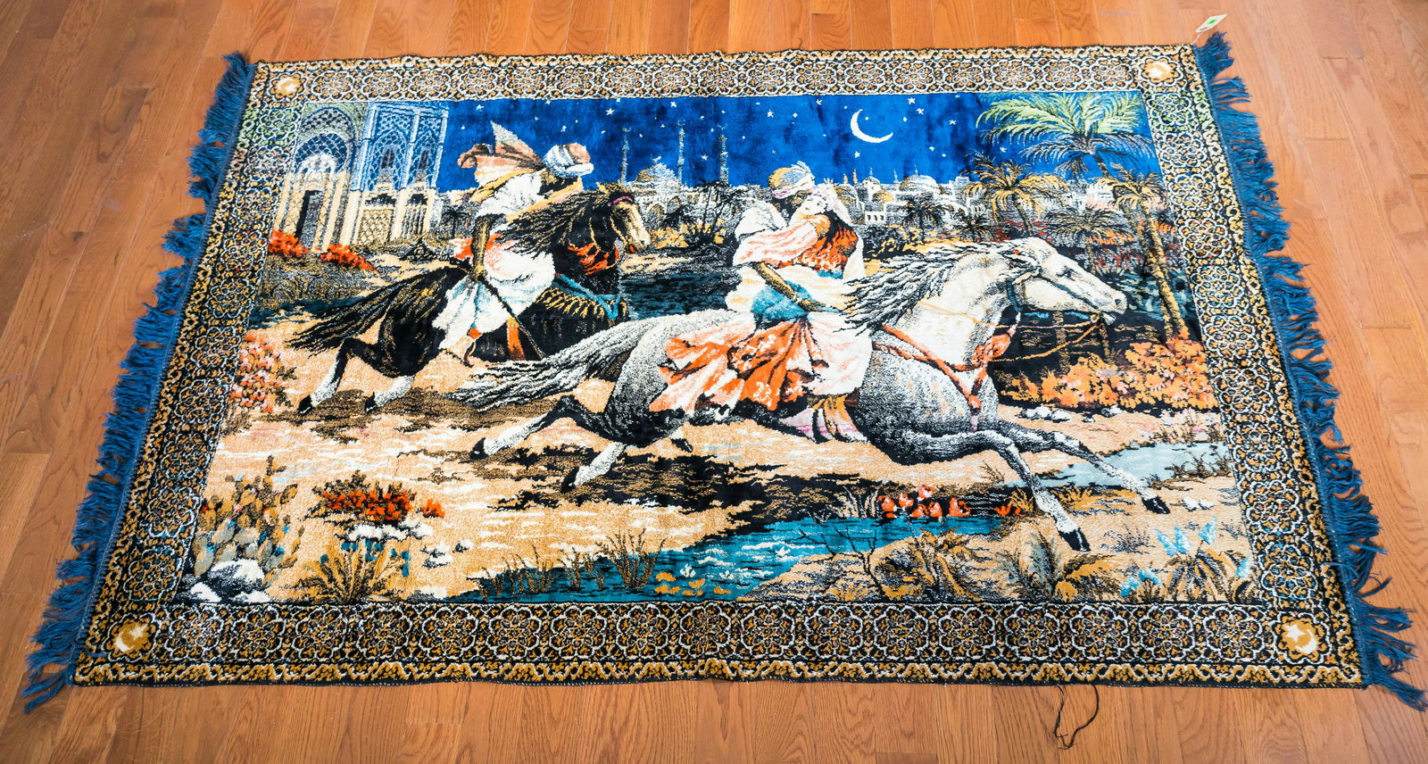 Persian Tapestry with Plush Surface (1 of 5)