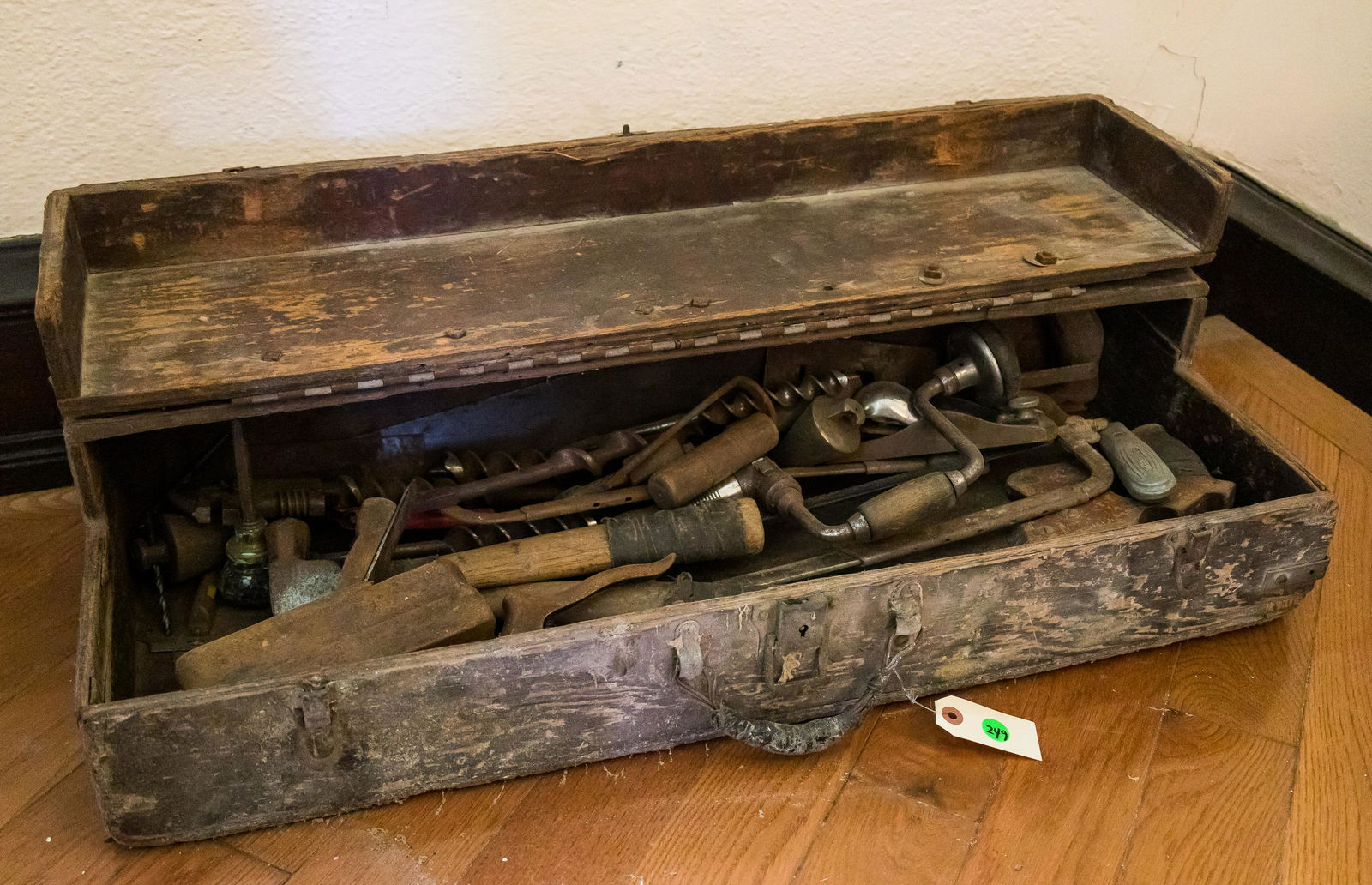 19th / 20th C Tool Box w/ Tools (1 of 4)