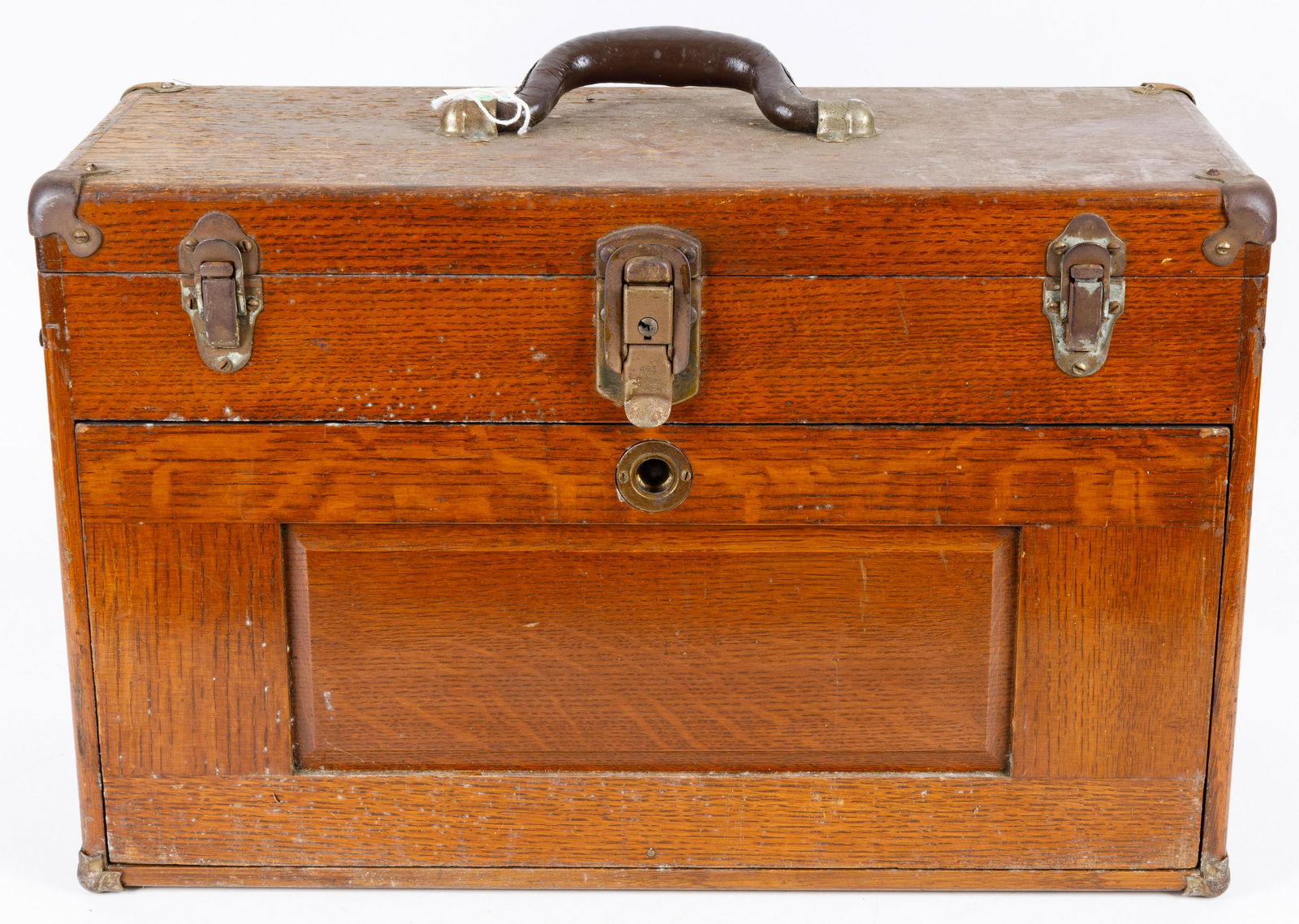 Oak Machinist Chest (1 of 5)