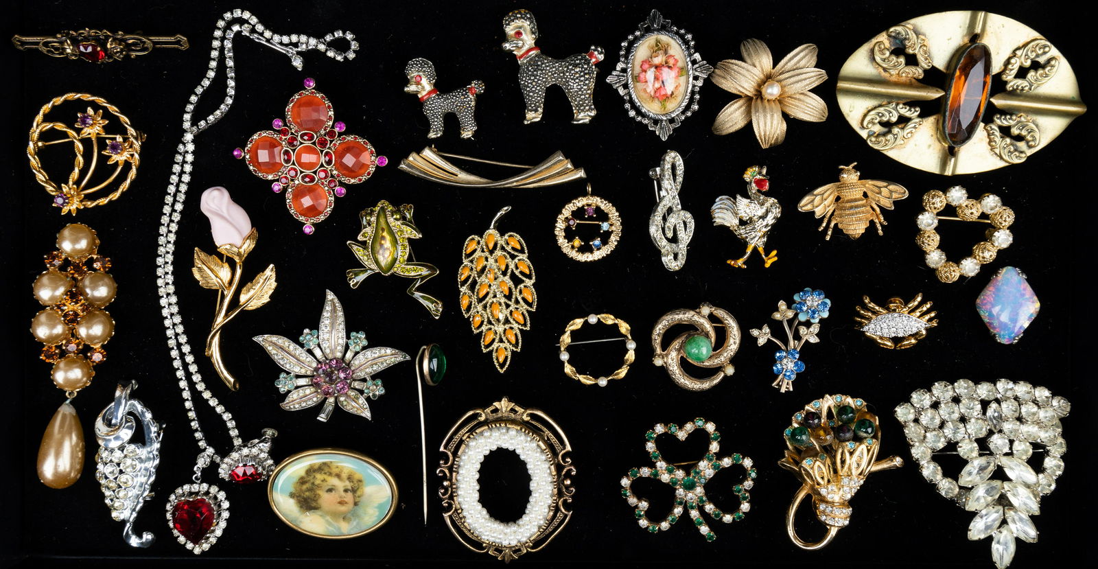 Coro, Monet, Boucher & Other Brooches (1 of 4)