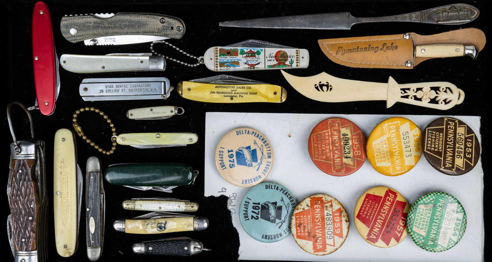 Pocket Knives & PA Fishing Pins (1 of 4)