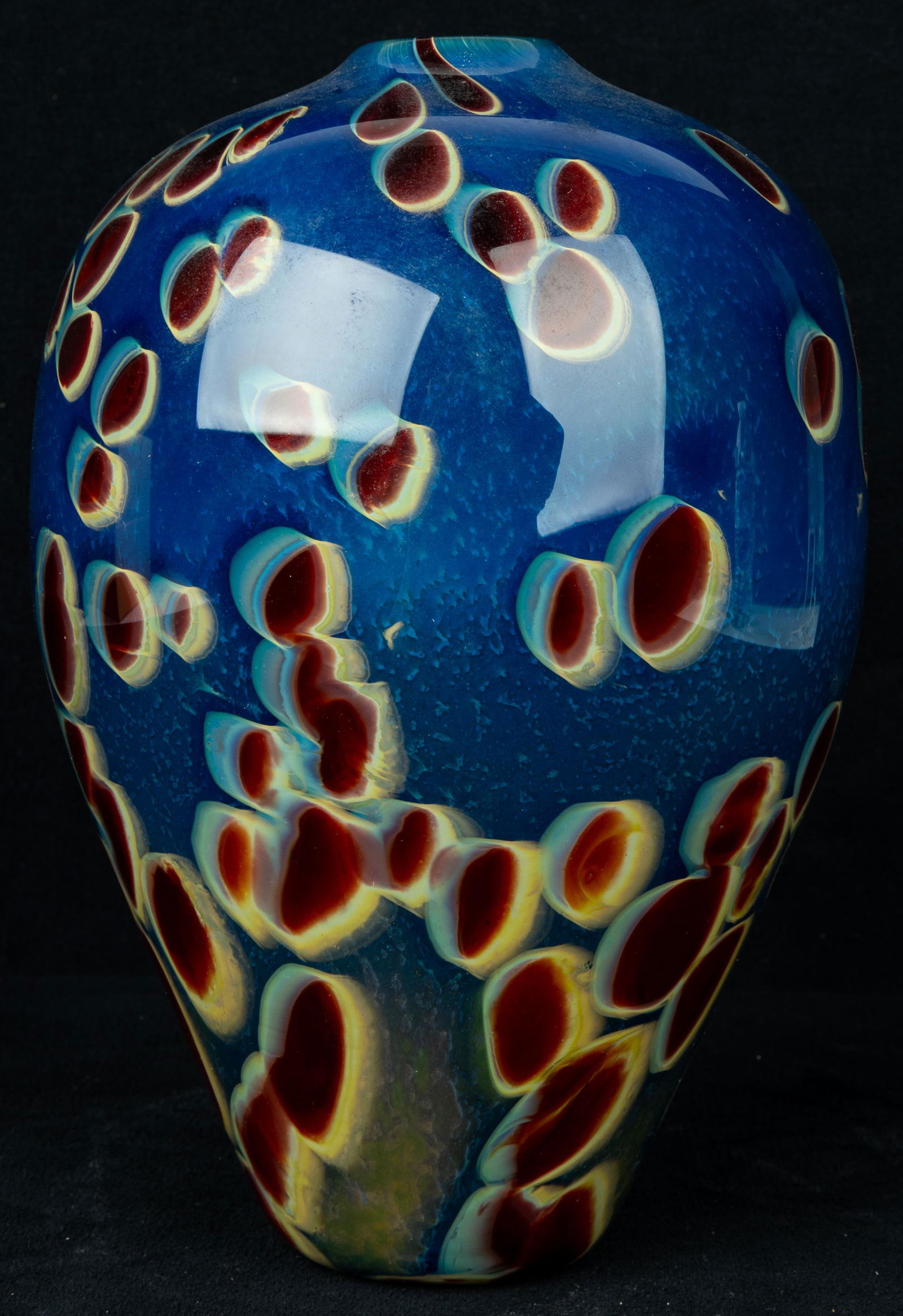 E. Schneider Handblown Art Glass Vase (1 of 4)