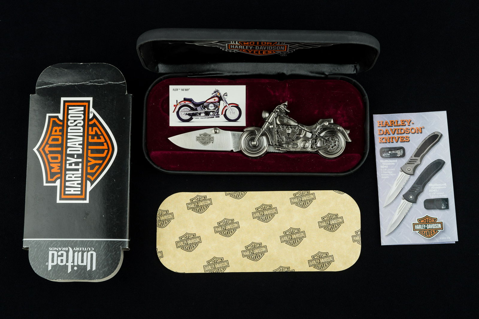 Harley Davidson Fat Boy Knife (1 of 4)