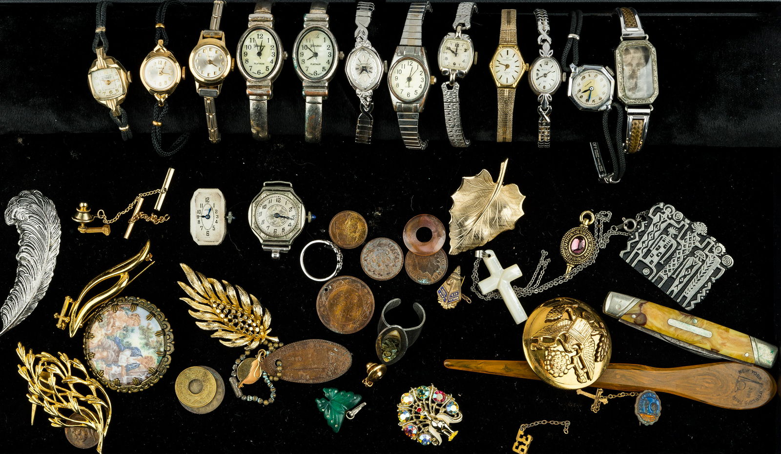Vintage Eclectic Watch & Jewelry Collection (1 of 6)
