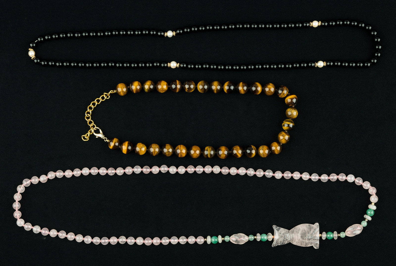 Vintage Semi-Precious Necklace Collection (1 of 3)