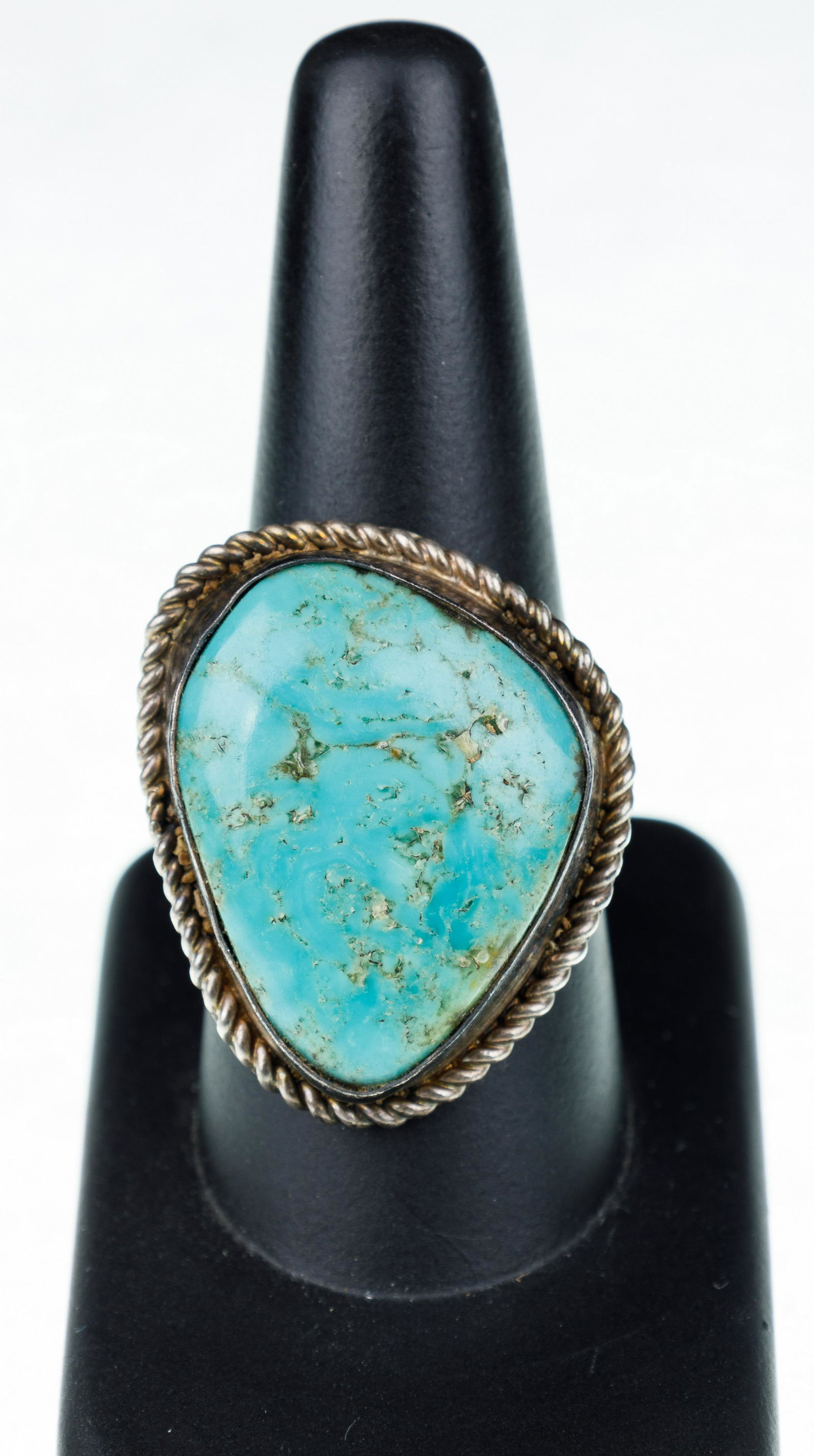 Native American Sterling Turquoise Ring (1 of 3)