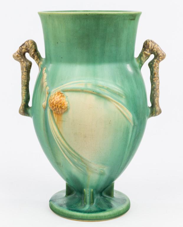 Roseville Pinecone Trophy Vase (1 of 5)