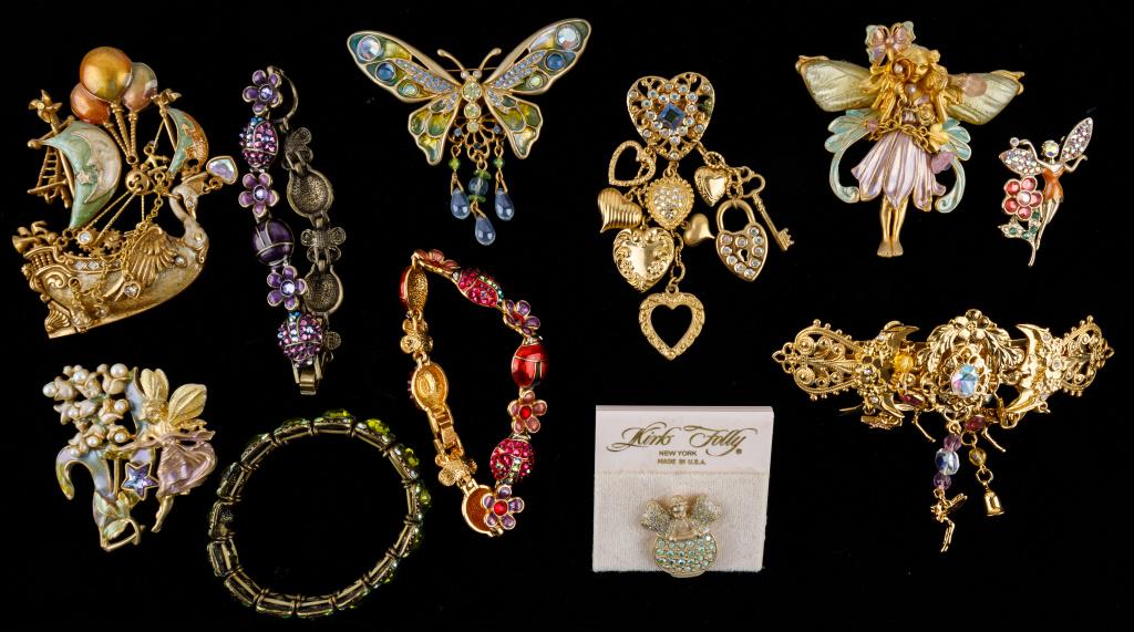 Kirk's Folly Brooches, Bracelets & Hair Clip (1 of 6)