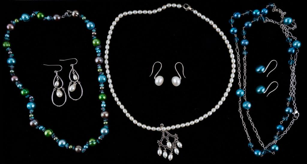Honora Cultured Pearl Necklaces& Earrings (1 of 4)