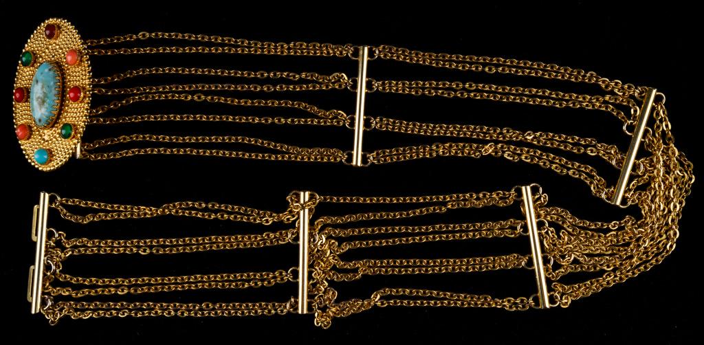 Designer "Christian Dior" belt (1 of 4)