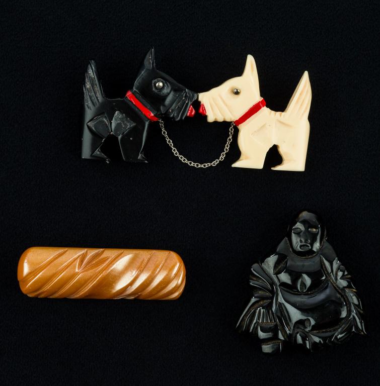 Bakelite & Other Vintage Pins