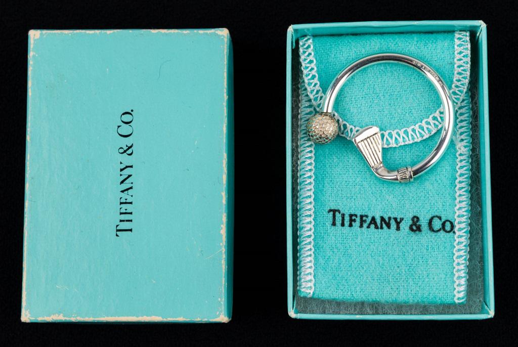 Tiffany sales golf keychain