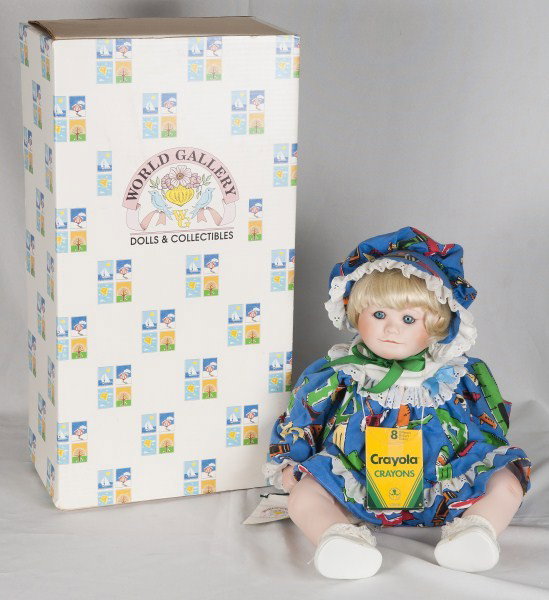Holly Hunt Doll: Holly Hunt, Kelly Summer Season #550 out of 1500, approx 13" seated, (porcelain)