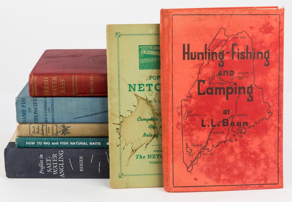 Vintage Salt Water & Freshwater Angling Books: Including 'Profiles in Saltwater Angling' by George Reiger 1973, 'Freshwater Fishing' by Myron E. Shoemaker 1952, 'How to Rig and Fish Natural Baits' by Byron W. Dalrymple 1976, 'Freshwater Bass' by R