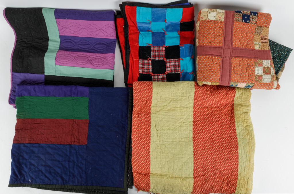 Vintage Hand Sewn Quilts (1 of 12)