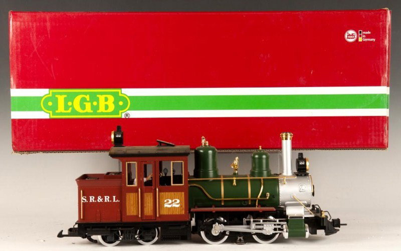 LGB 20251 SR&RL Forney Locomotive LN/Box: LGB 20251 SR&RL Forney Locomotive LN/Box